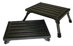 SAFETY STEP F08CV Folding Step, Silver